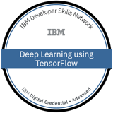 Deep Learning using TensorFlow badge image