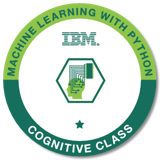 Machine Learning with Python - Level 1 badge image