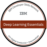 Deep Learning Essentials badge image